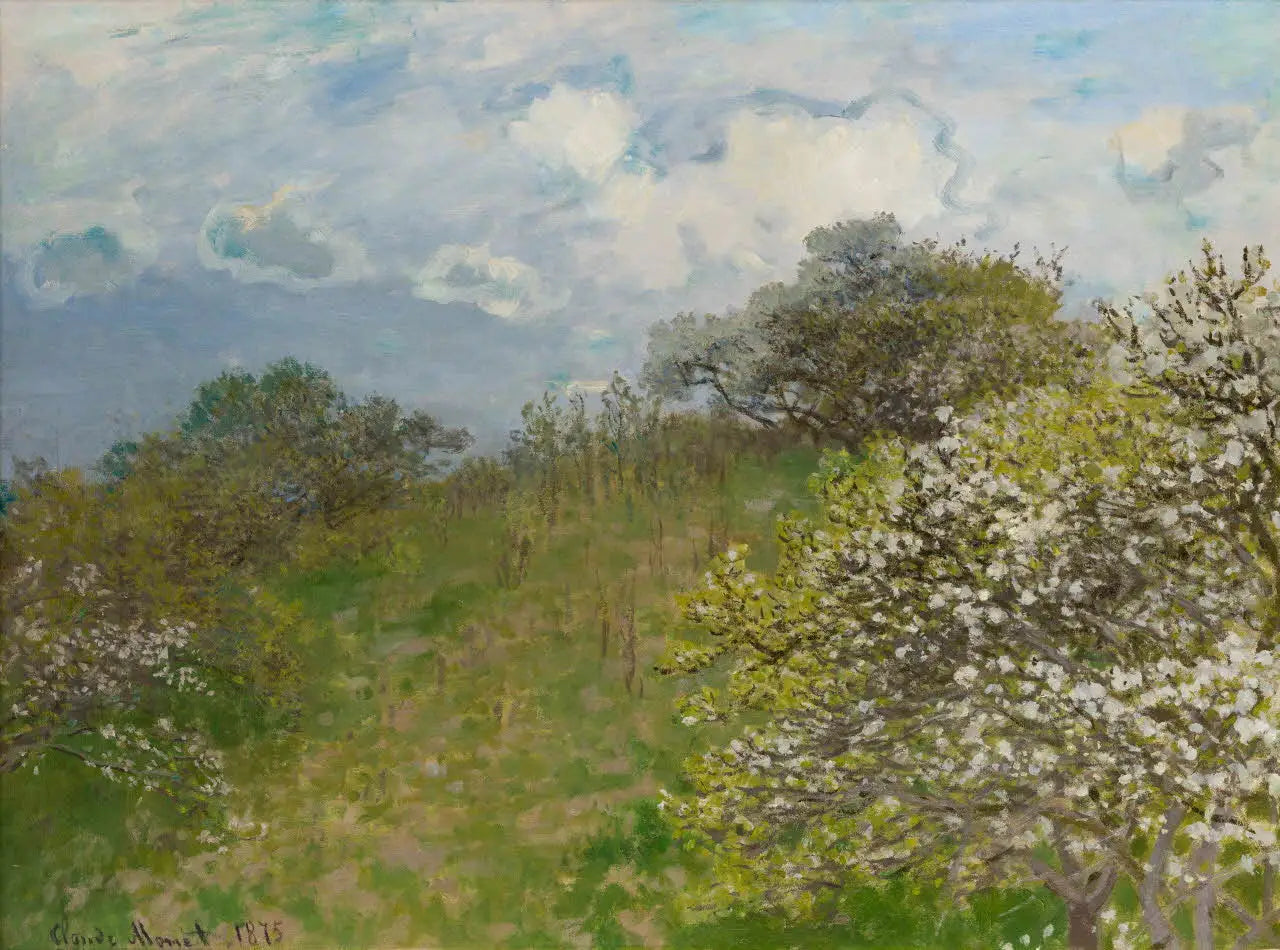 Le printemps - Claude Monet image 1 reproduction de peinture à l’huile