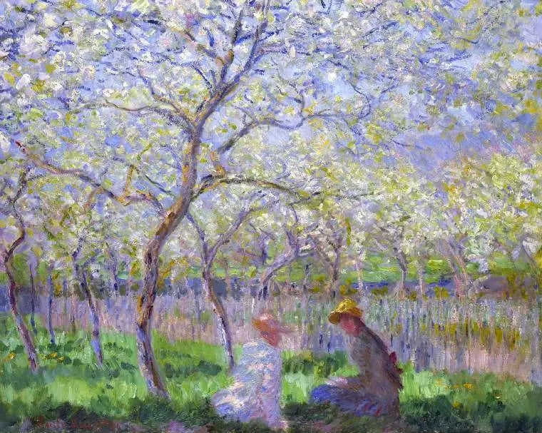 La primavera - Claude Monet