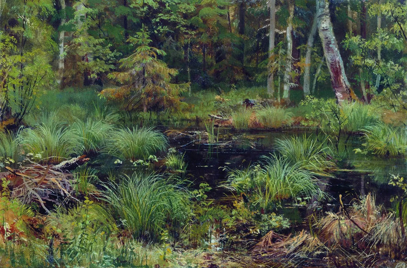 La primavera nella foresta - Ivan Chichkine