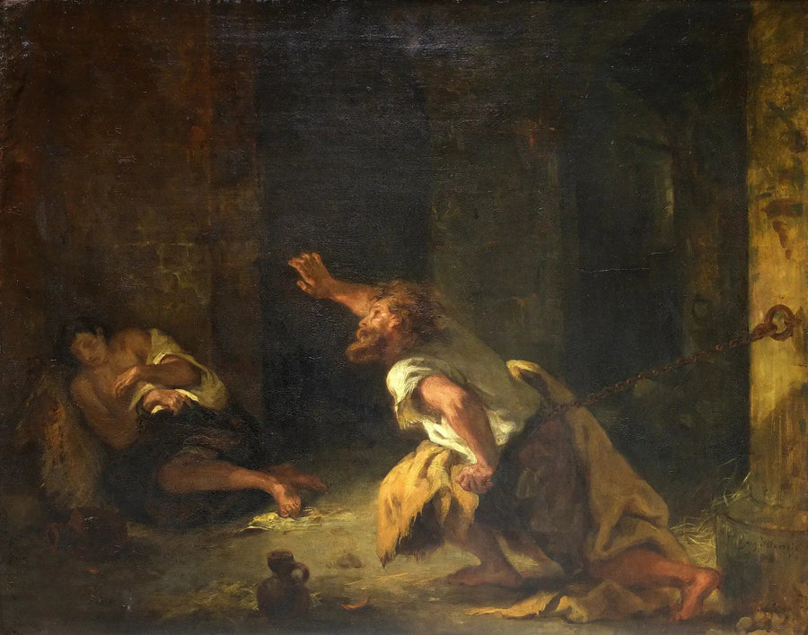Il Prigioniero di Chillon - Eugène Delacroix