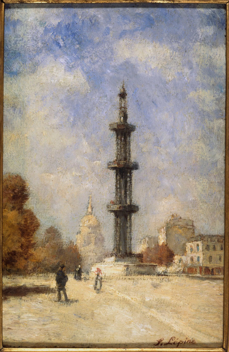 Il pozzo artesiano di Grenelle (piazza di Breteuil) - Stanislas Lépine