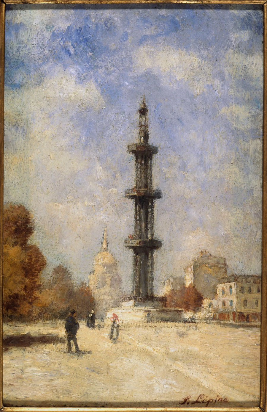Il pozzo artesiano di Grenelle (piazza di Breteuil) - Stanislas Lépine