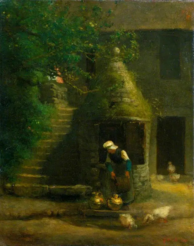 Il pozzo di Gruchy - Jean-François Millet