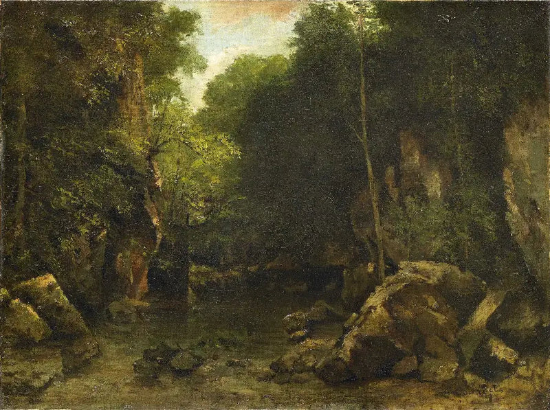 Il Pozzo Nero - Gustave Courbet