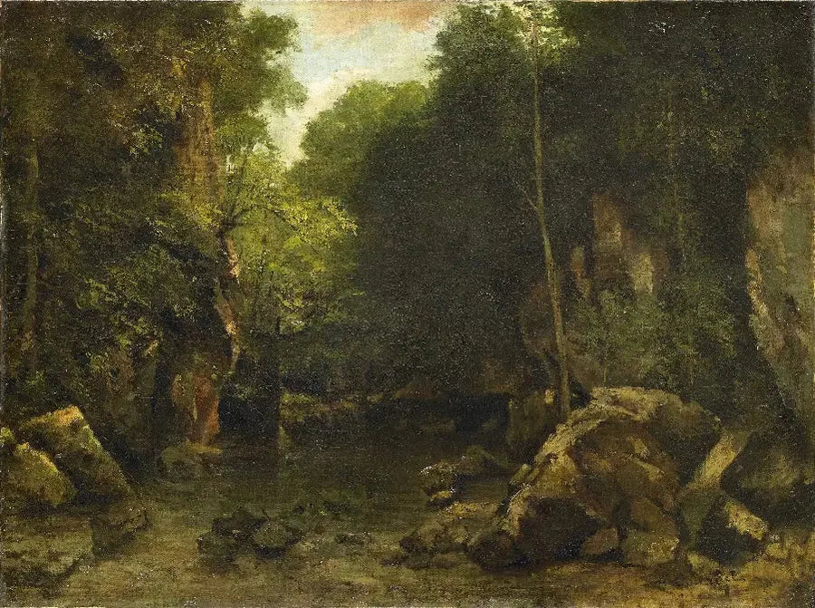 Il Pozzo Nero - Gustave Courbet