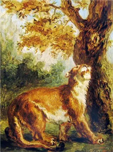 Il Puma - Eugène Delacroix