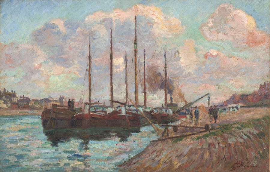 Il Quai d'Austerlitz - Armand Guillaumin