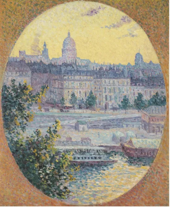 Il Quai de Montebello e la collina Sainte-Geneviève - Maximilien Luce
