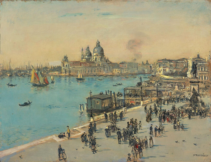Il Quai des Esclavons (Veneto) - Jean-François Raffaellois