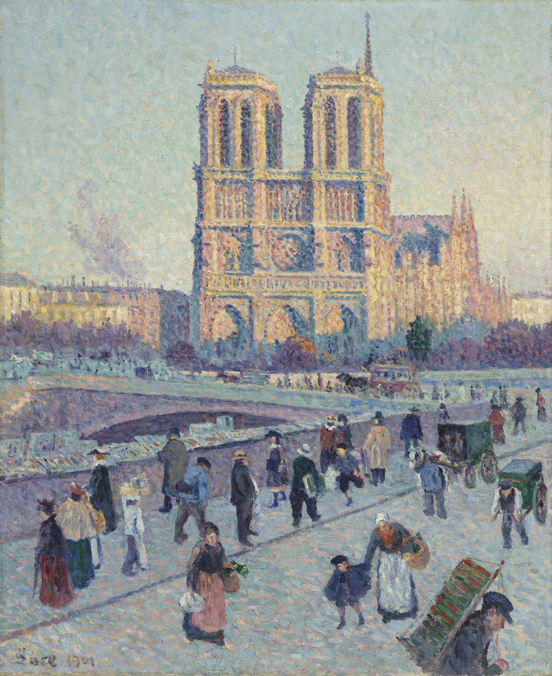 Il Quai Saint-Michel e Notre-Dame - Maximilien Luce
