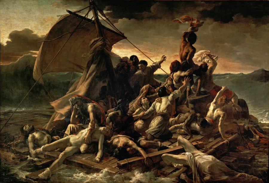 Il Raft della Medusa - Théodore Géricault