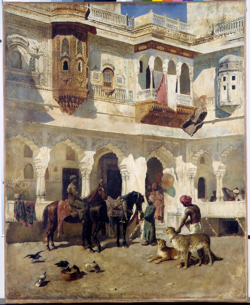 Il Rajah parte a caccia - Edwin Lord Weeks