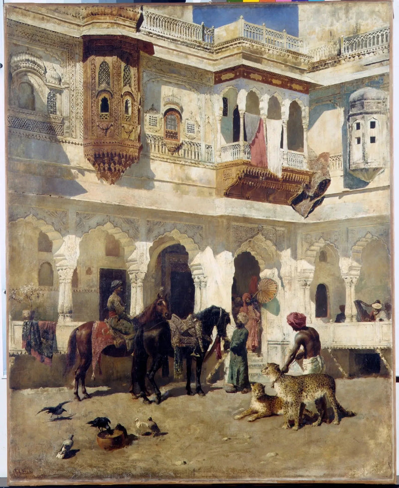 Il Rajah parte a caccia - Edwin Lord Weeks