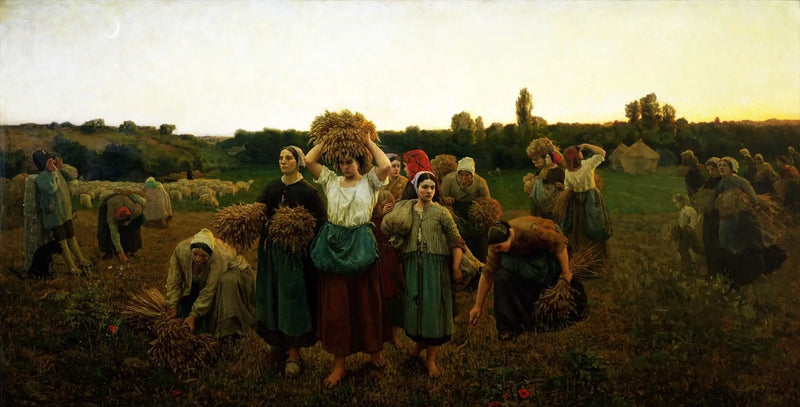Il Ricordo delle mietitrici - Jules Breton