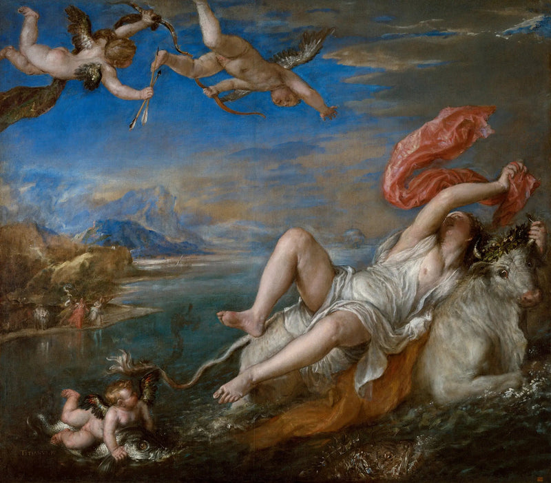 Il Rapimento di Europa - Titian