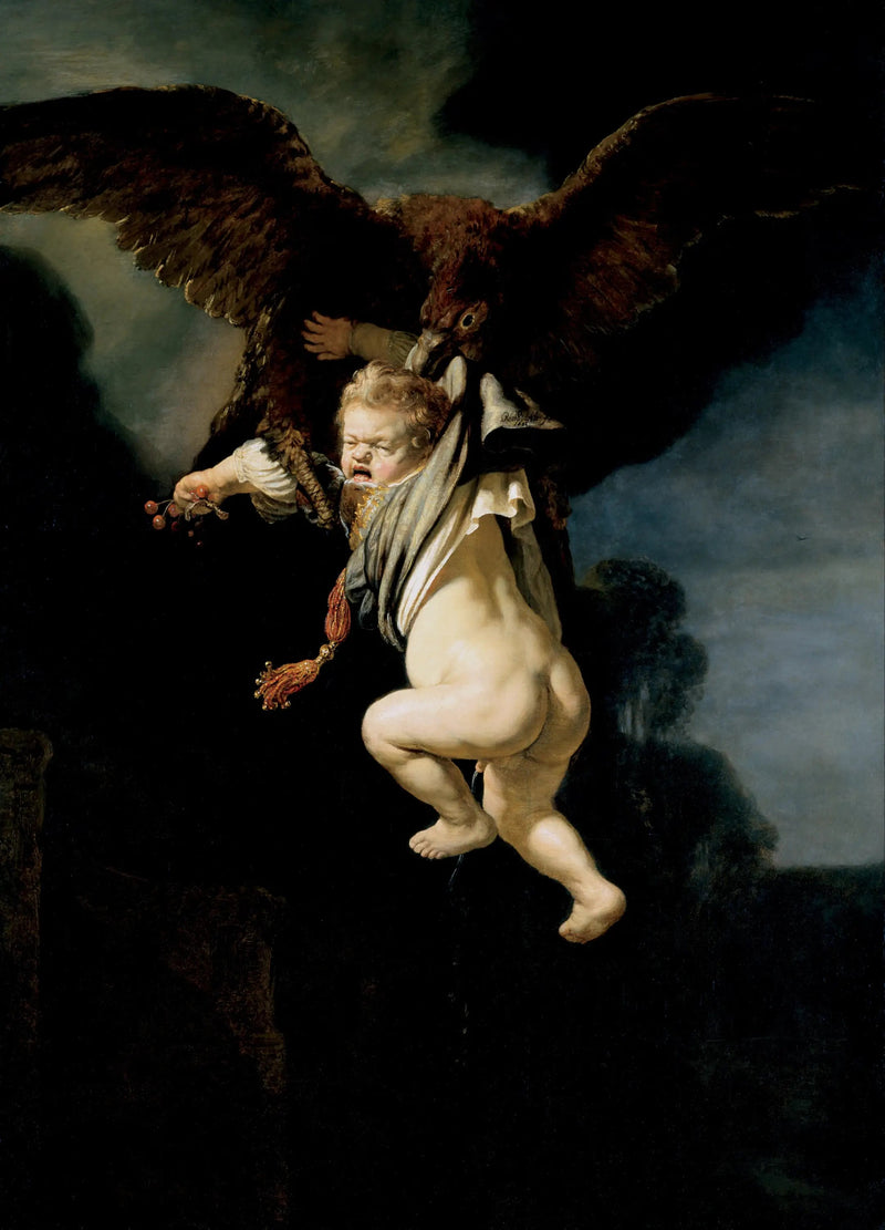 Il Rapimento di Ganimede - Rembrandt