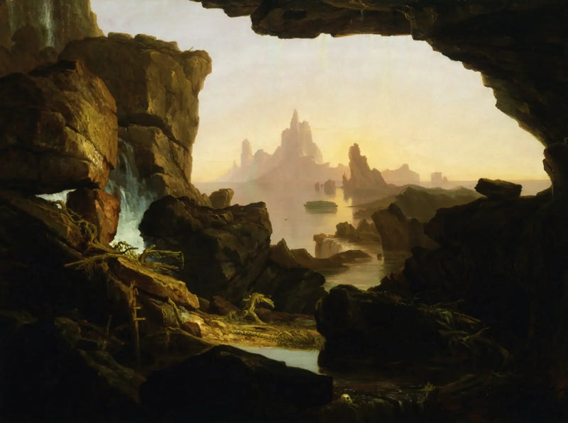 Il reflusso delle acque del Diluvio - Thomas Cole