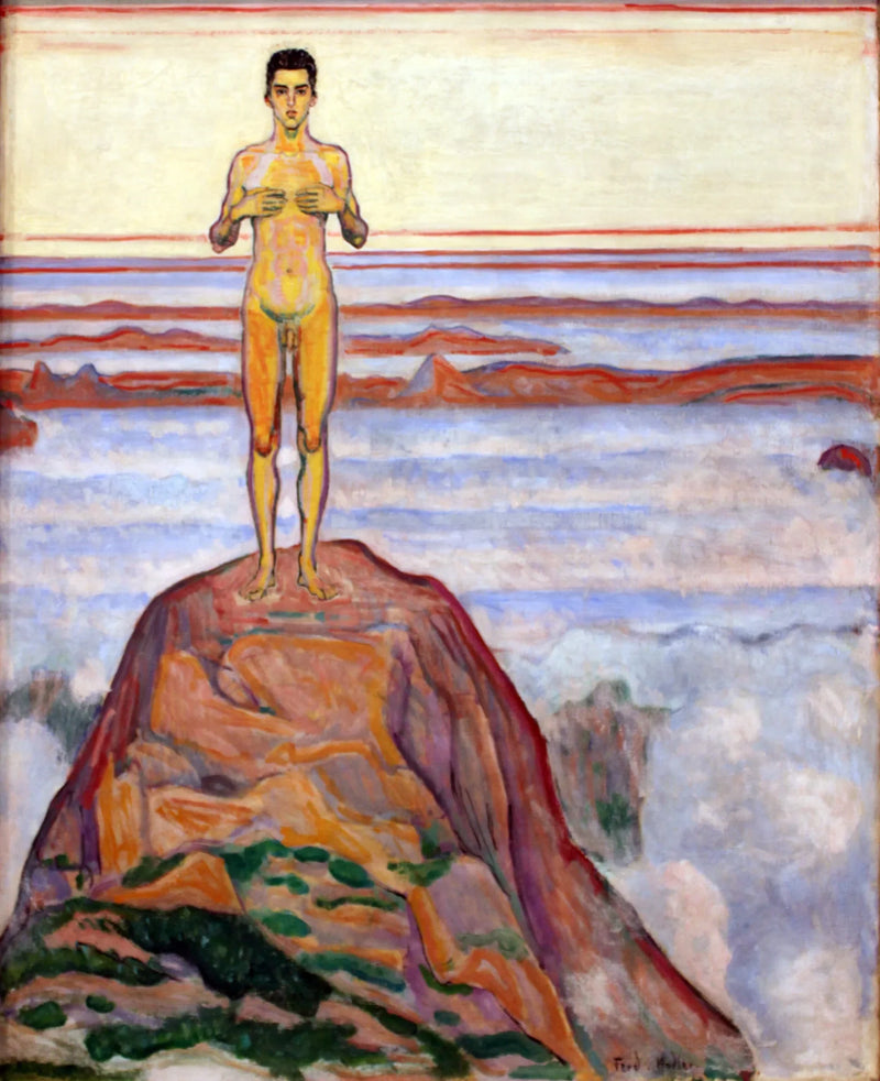 Lo sguardo nell'infinito - Ferdinand Hodler
