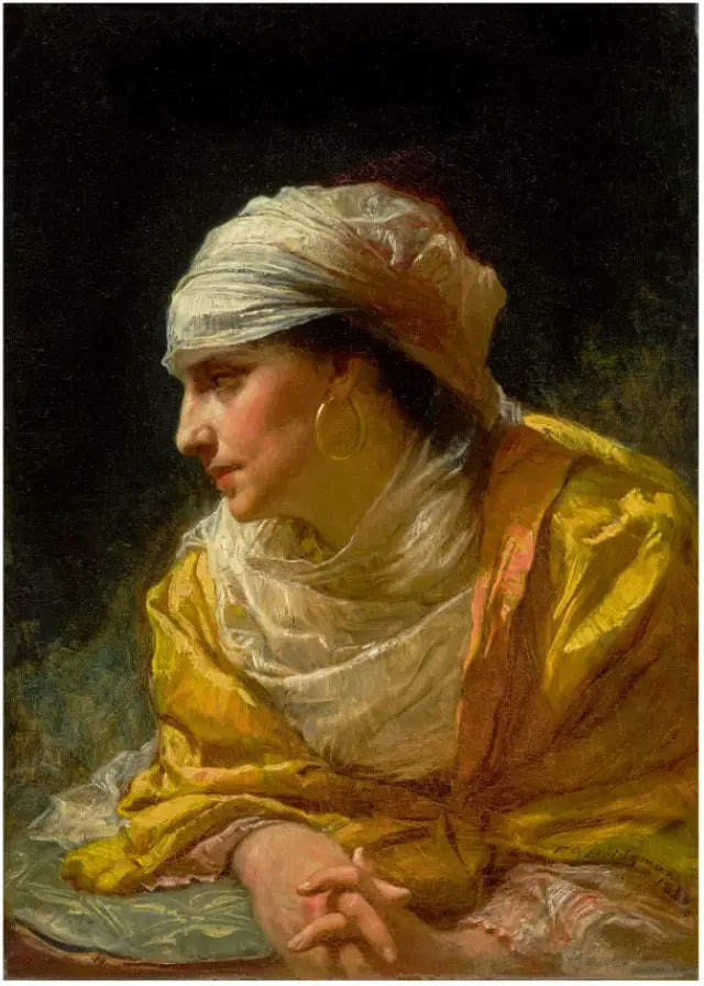 Lo sguardo - Frederick Arthur Bridgman