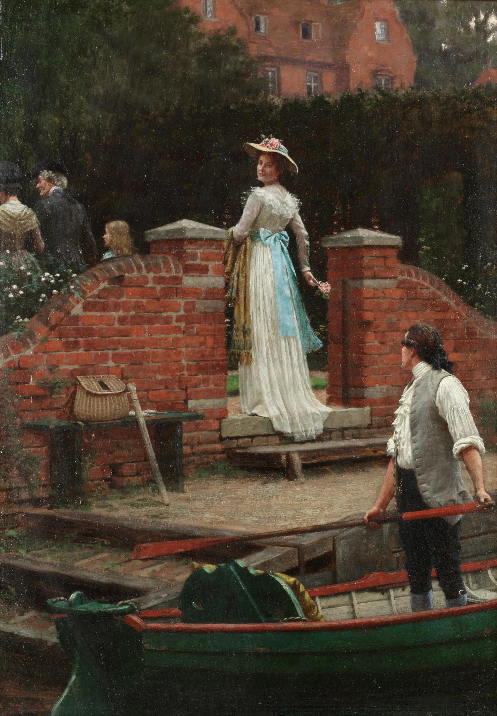 Le regard qui enchante - Edmund Blair Leighton - Alpha Reproduction