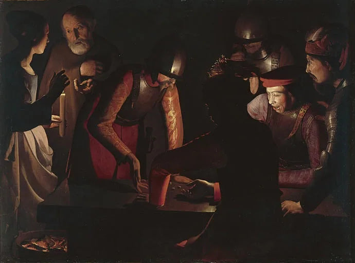 Il Rinnegamento di san Pietro - Georges de La Tour