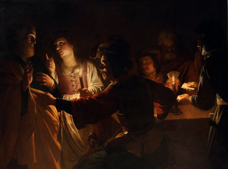 Il rinnegamento di san Pietro - Gerrit van Honthorst