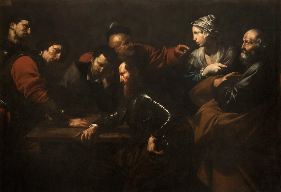 Il rinnegamento di san Pietro - Jusepe de Ribera