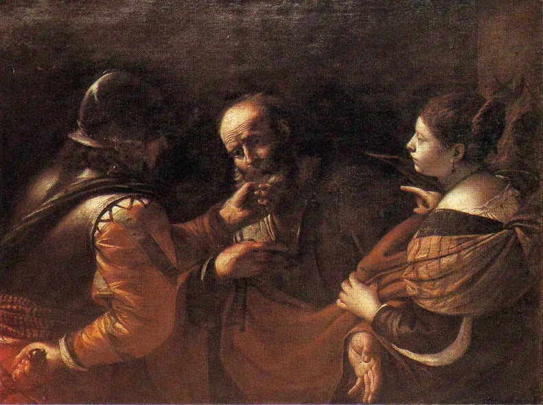 Il rinnegamento di San Pietro - Mattia Preti