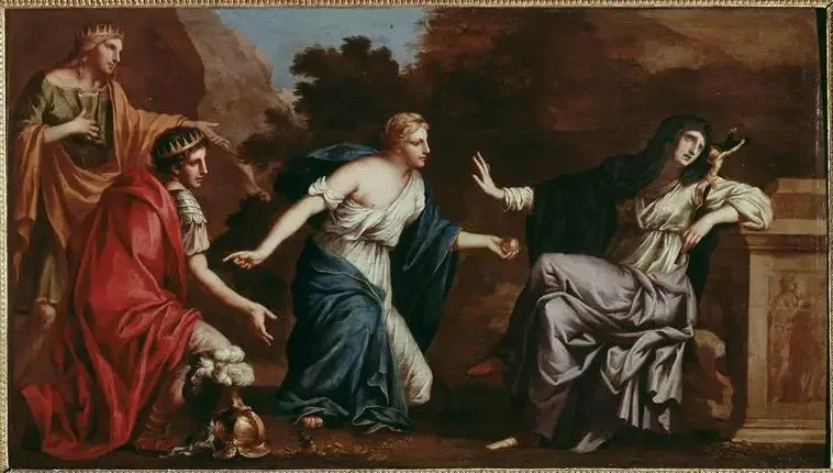 Il rinunciamiento di Louise de la Vallière - Jean Nocret
