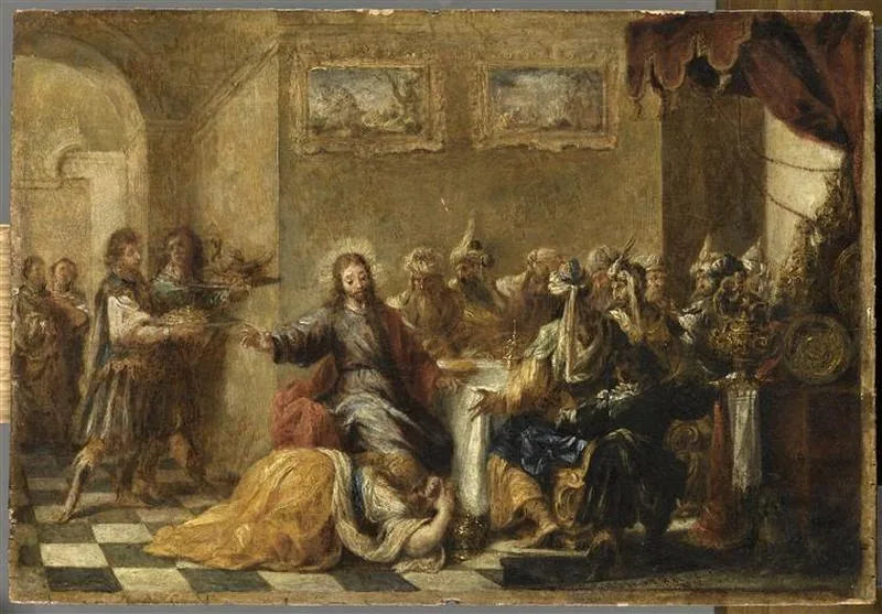 Il Pasto chez Simon - Juan de Valdés Leal
