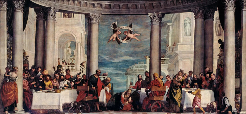 Il pasto chez Simon le Pharisien - Paolo Veronese