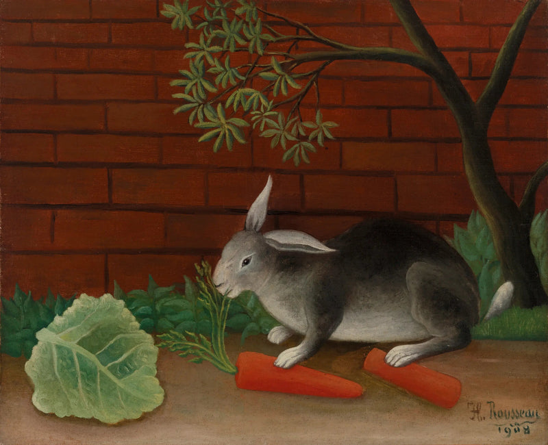 Il Pasto del coniglio - Henri Rousseau