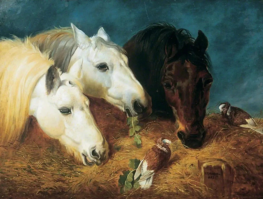 Il pasto frugale - John Frederick Herring, Sr.