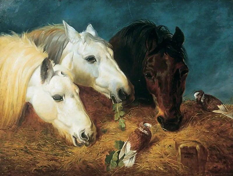 Il pasto frugale - John Frederick Herring, Sr.