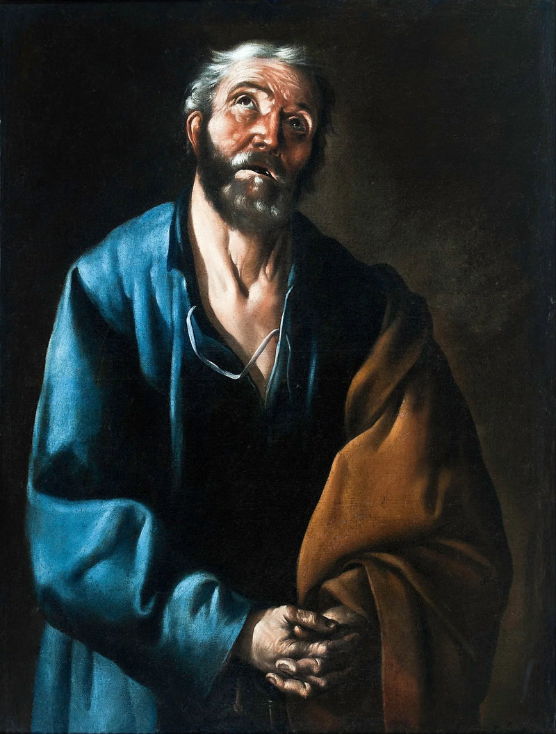 Il pentimento di san Pietro - Francisco de Zurbarán