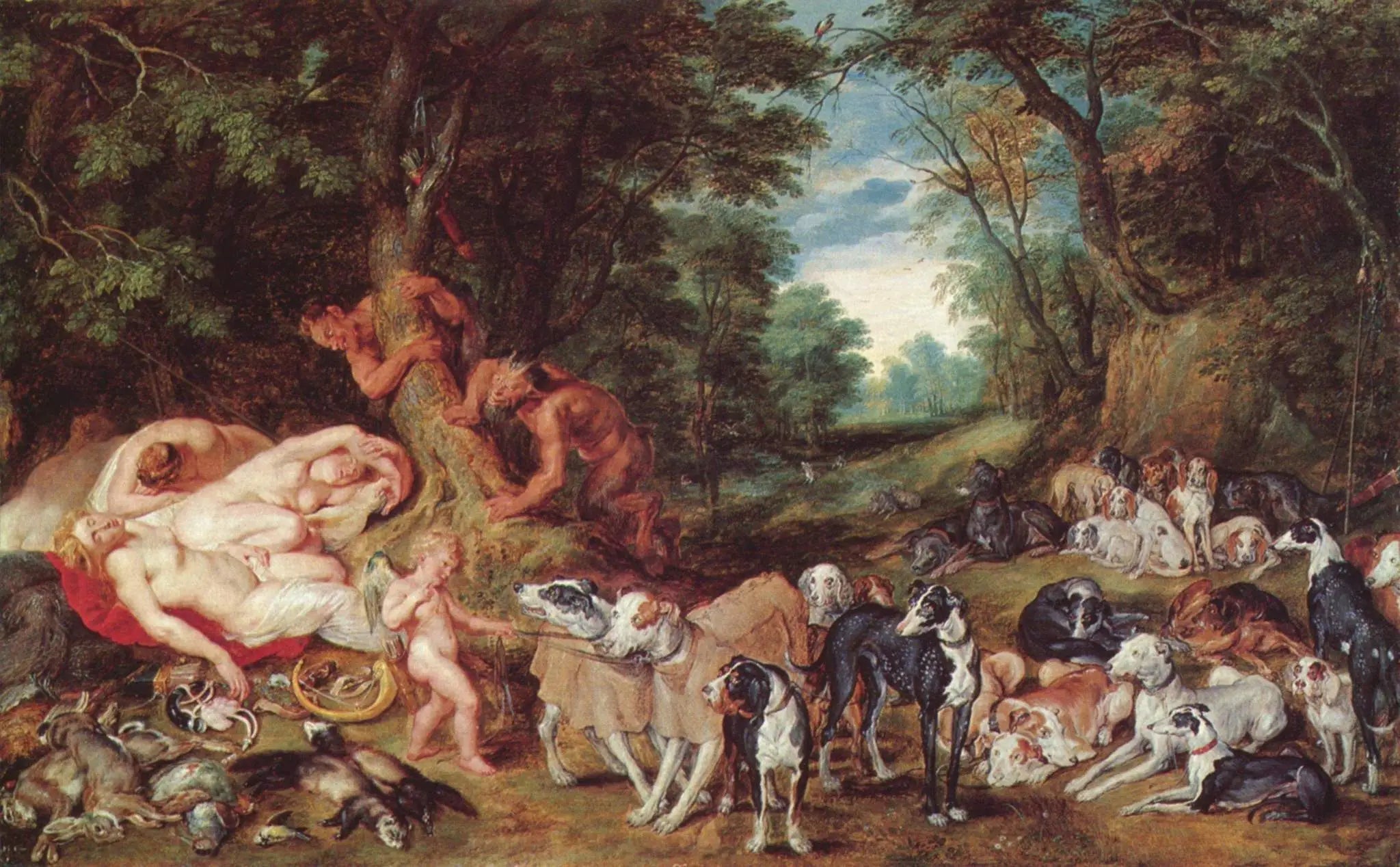 Le Repos de Diane et de ses nymphes - Peter Paul Rubens - Alpha Reproduction