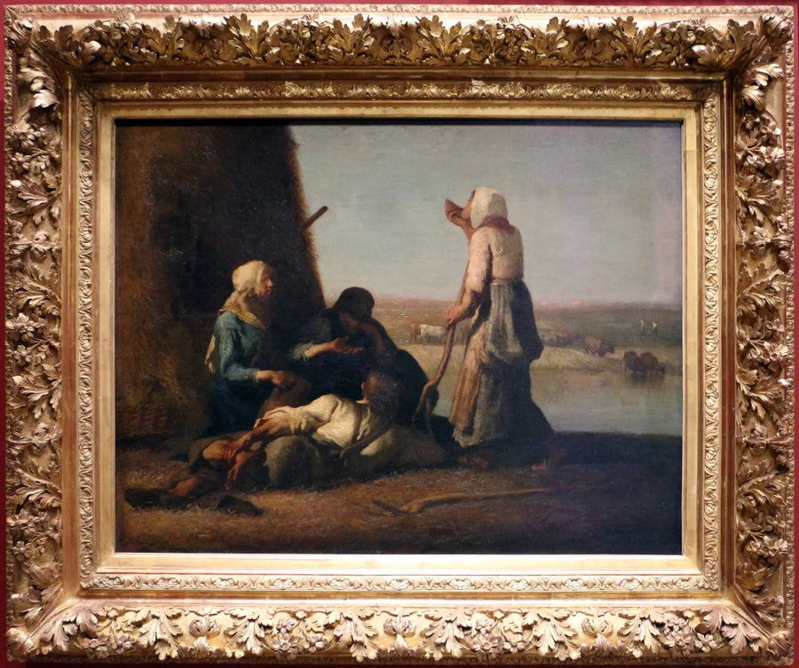 Il riposo dei mietitori - Jean-François Millet
