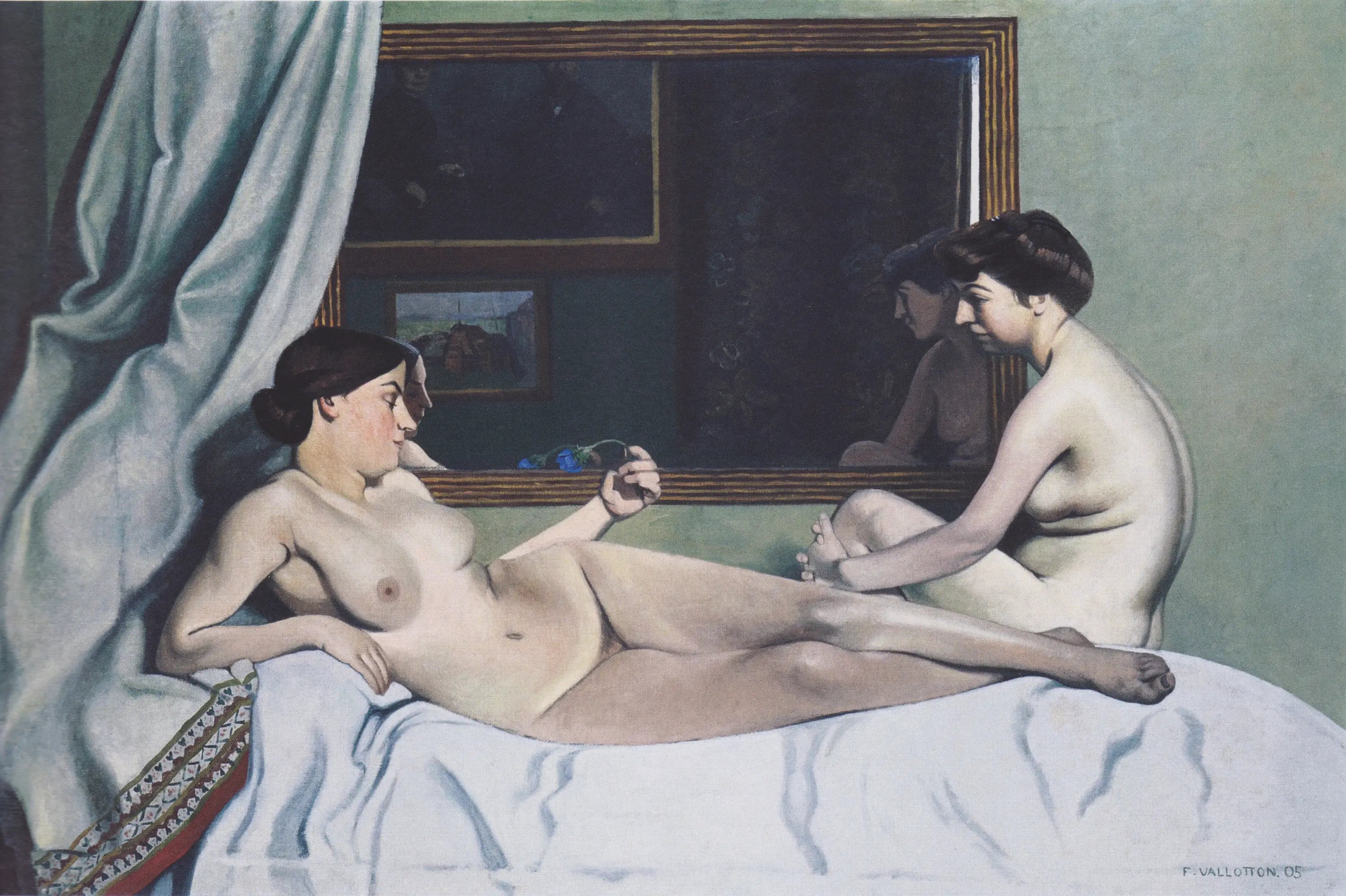 Le Repos des modèles - Félix Vallotton - Alpha Reproduction