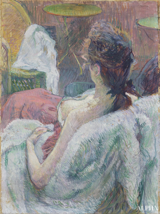Le repos du modèle - Toulouse Lautrec - Reproductions de tableaux et peintures haut de gamme