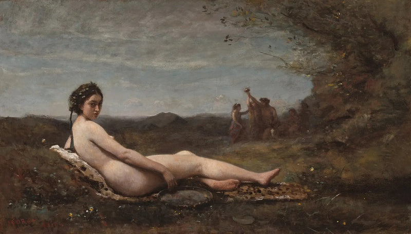 Il Riposo - Jean-Baptiste Camille Corot