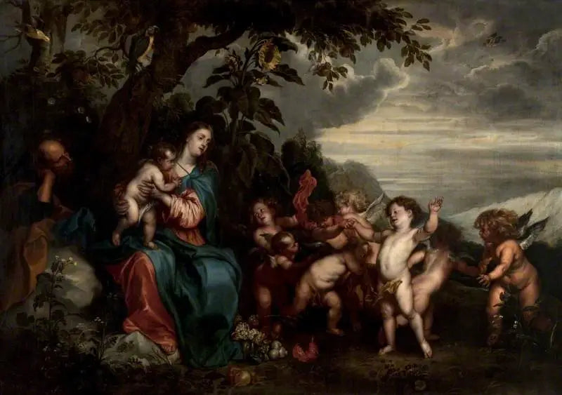 La fuga in Egitto - Antoine van Dyck