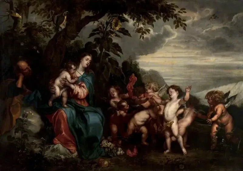 La fuga in Egitto - Antoine van Dyck