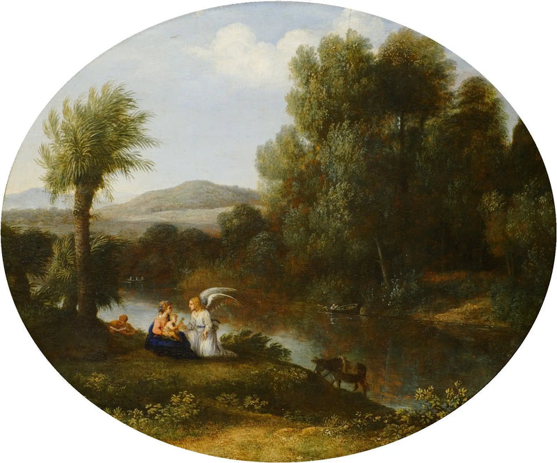 La repos pendant la fuite en Égypte - Claude Lorrain