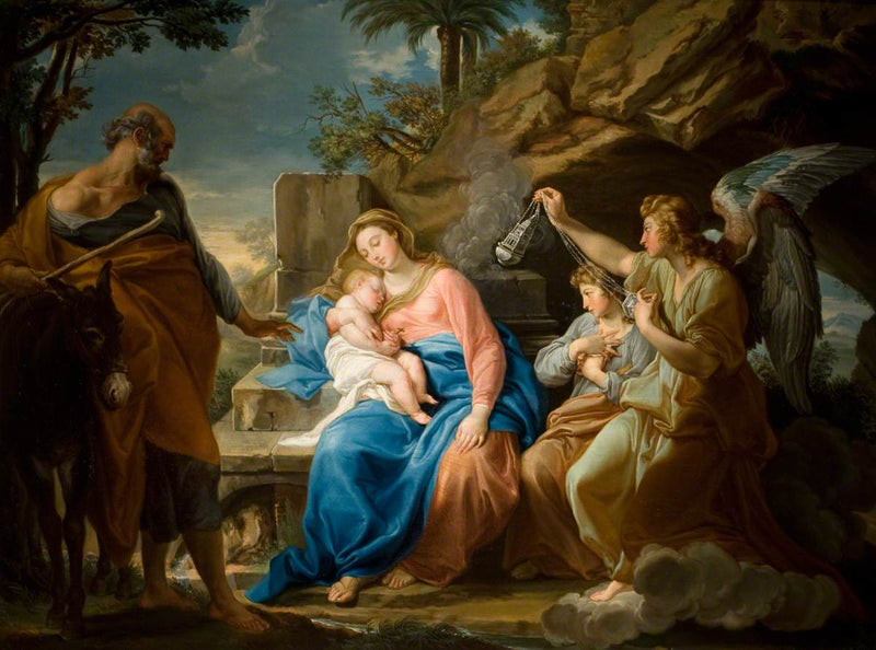 La fuga in Egitto - Pompeo Batoni