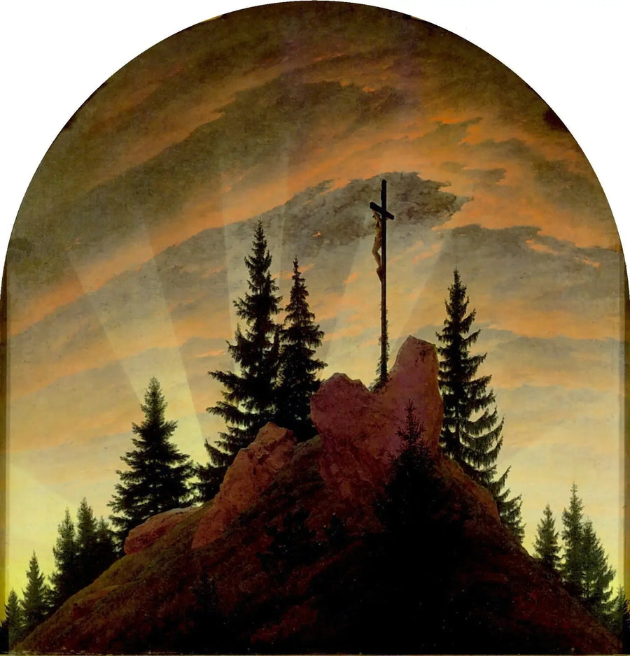Il Polittico di Tetschen - Caspar David Friedrich