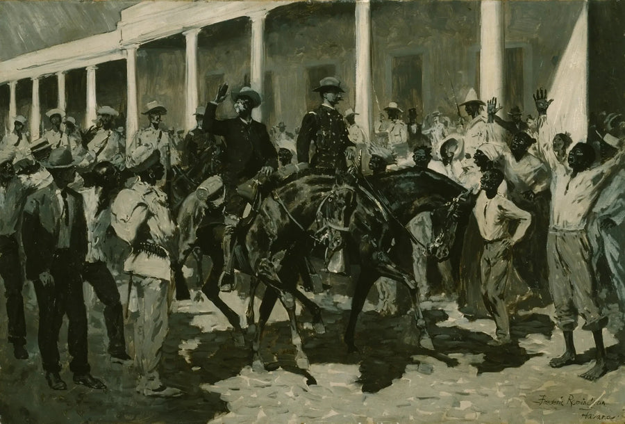 Il ritorno di Gomez a L'Avana - Frederic Remington
