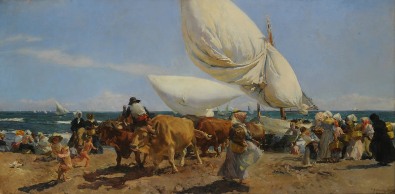 Il ritorno della pesca - Joaquín Sorolla