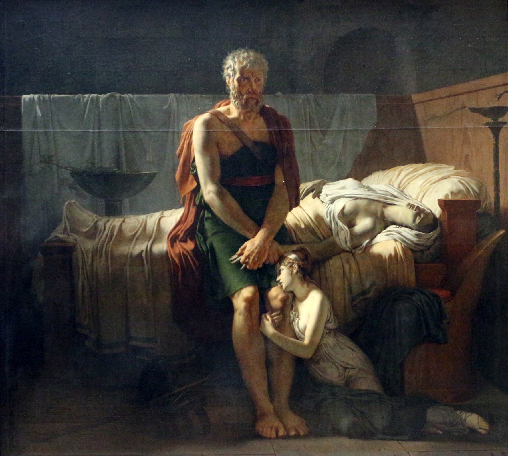Le Retour de Marcus Sextus - Pierre-Narcisse Guérin image 1 copie peinte à la main à l’huile