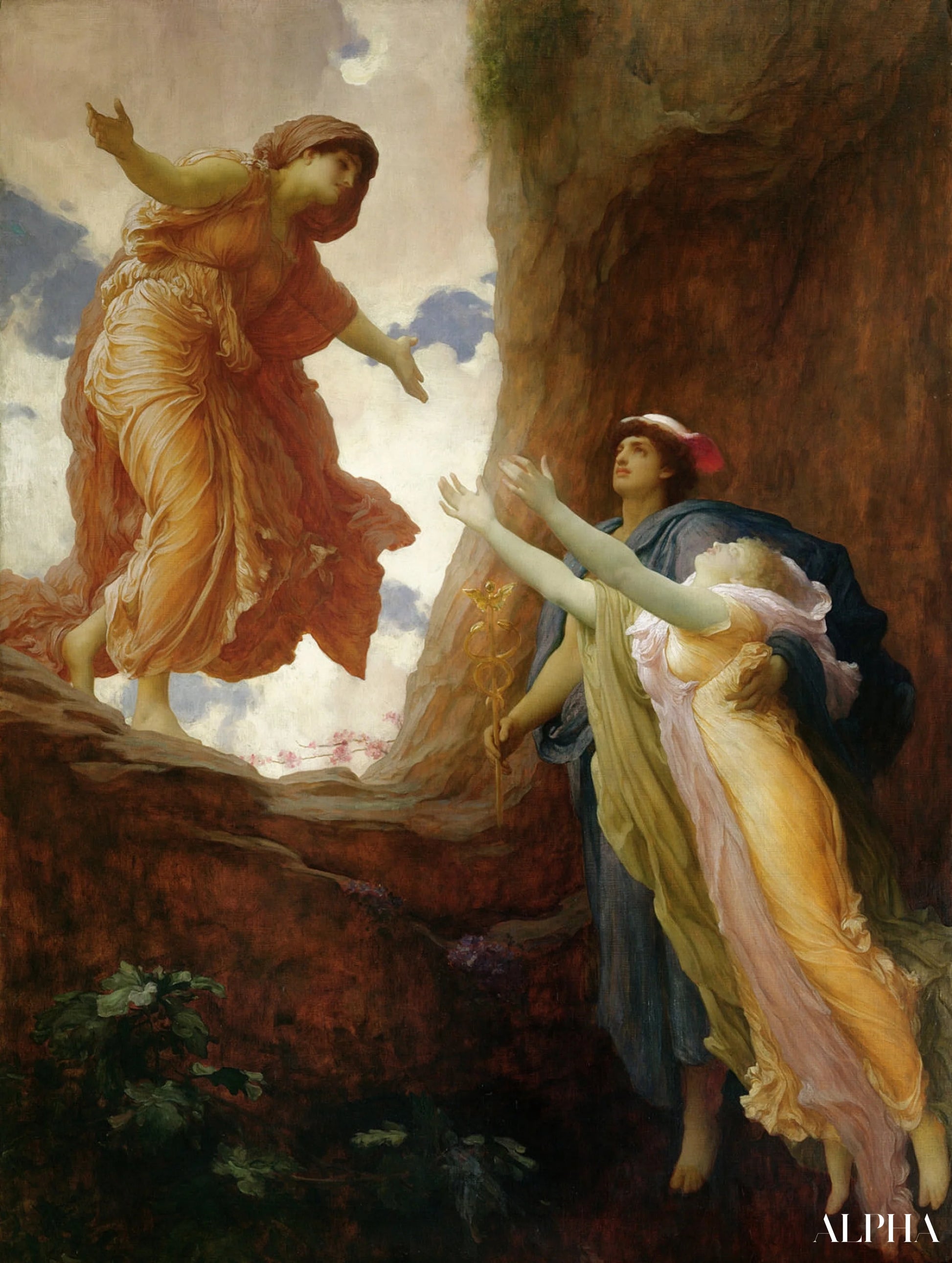 Il ritorno di Persefone - Frederic Leighton - Riproduzioni di quadri e dipinti di alta gamma