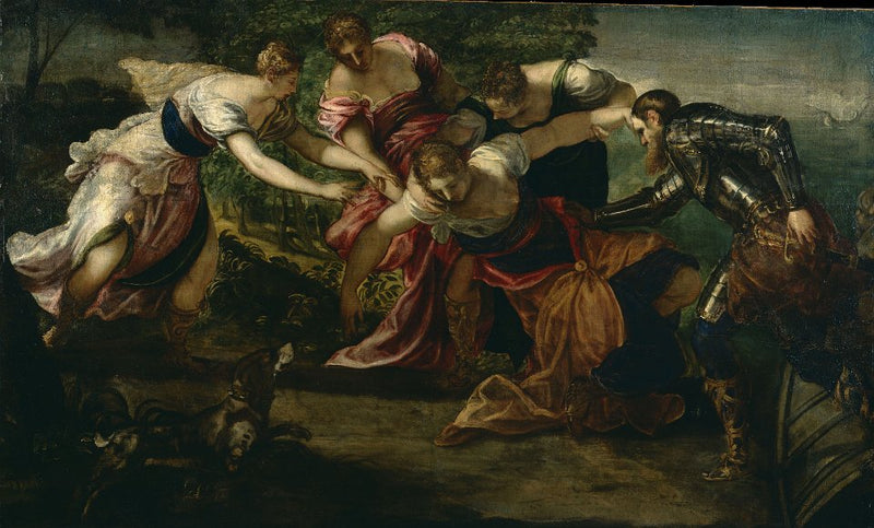 Il ritorno di Pompeo dopo la battaglia di Pharsalus - Jacopo Tintoretto